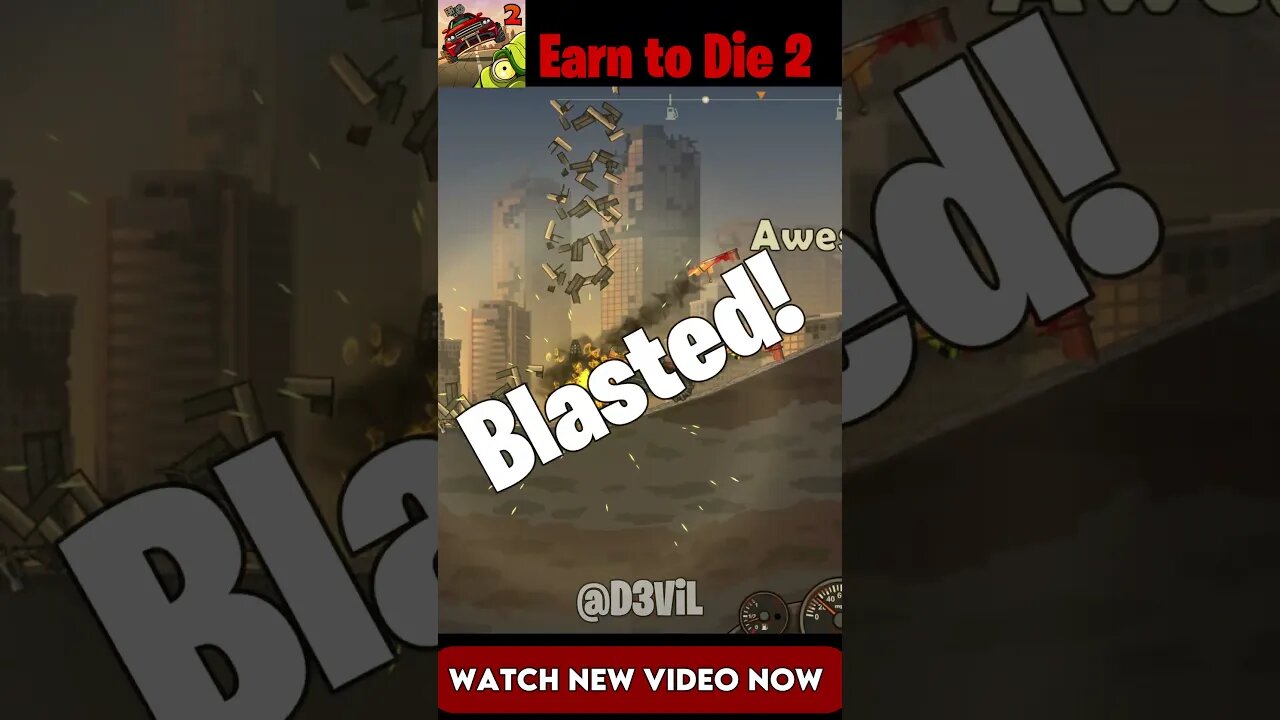 Playing Earn to Die 2 | Watch Now #shorts