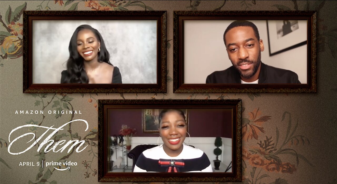 Cast of THEM, w/ Anika Noni Rose, Deborah Ayorinde, Shahadi Wright Joseph discuss the terror series