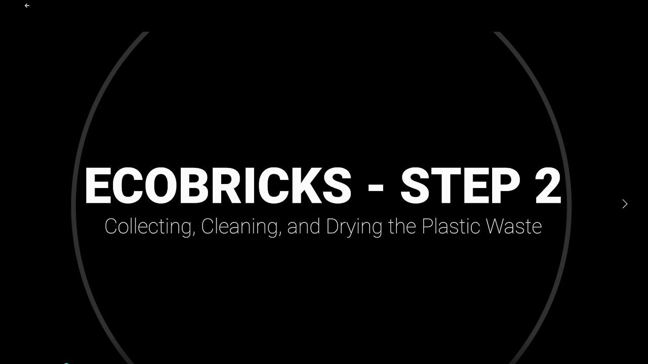 Ecobricks - Step Two - Collection, Cleaning and Drying