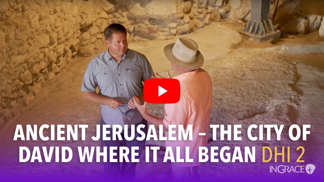 King David's Palace Found in Jerusalem! | InGrace