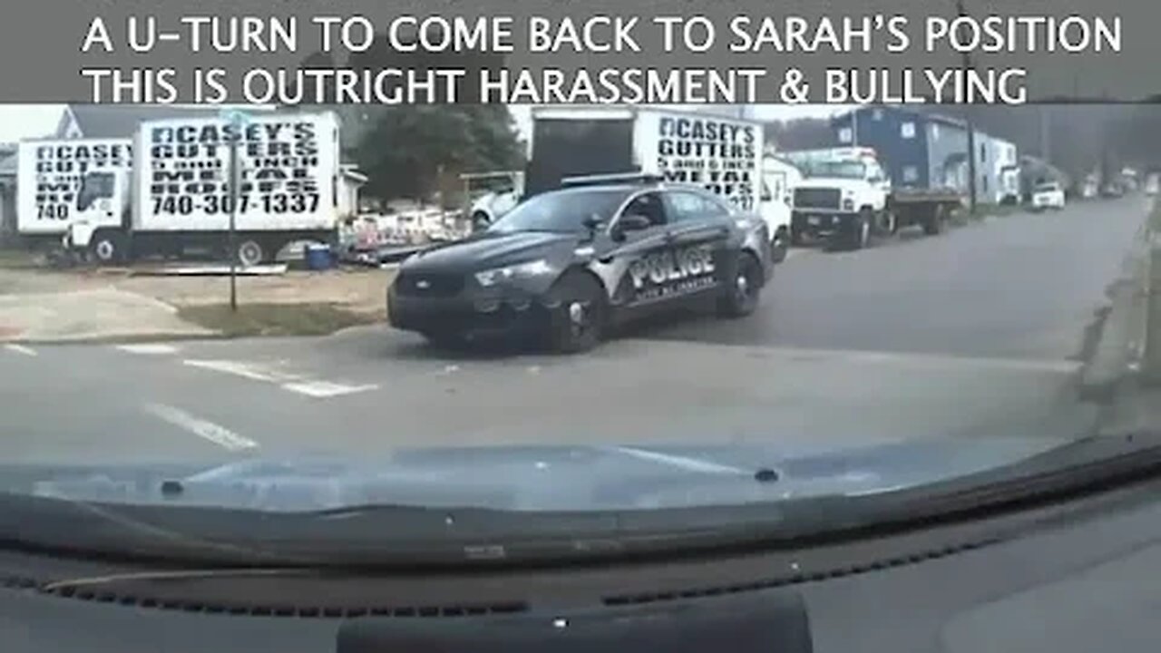COURT TODAY 04/18/22 Sarah Page, #Ironton #Ohio: THIS VIDEO shows the Stalking by #Blankenship.
