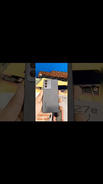 Unboxing Vivo V27e glory black #vivo #vivov27e #vivov27prounboxing #shortvideo #shortsyoutube #pubg