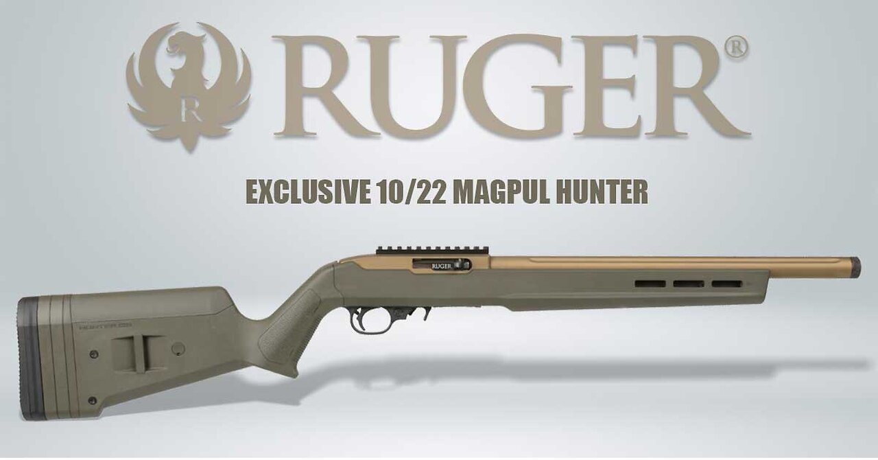 Exclusive Ruger 10/22 Magpul Hunter - MVP Selection