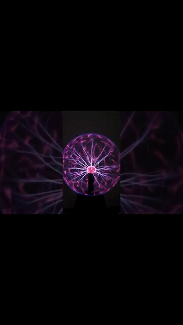 Plasma Ball Reacts To Buckethead