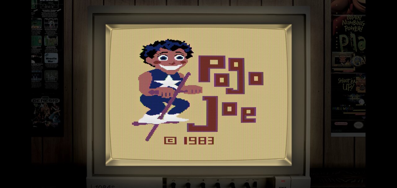 Pogo Joe (Commodore 64 1983) - Retroarch/VICE64 gameplay - Square Pixels Suck