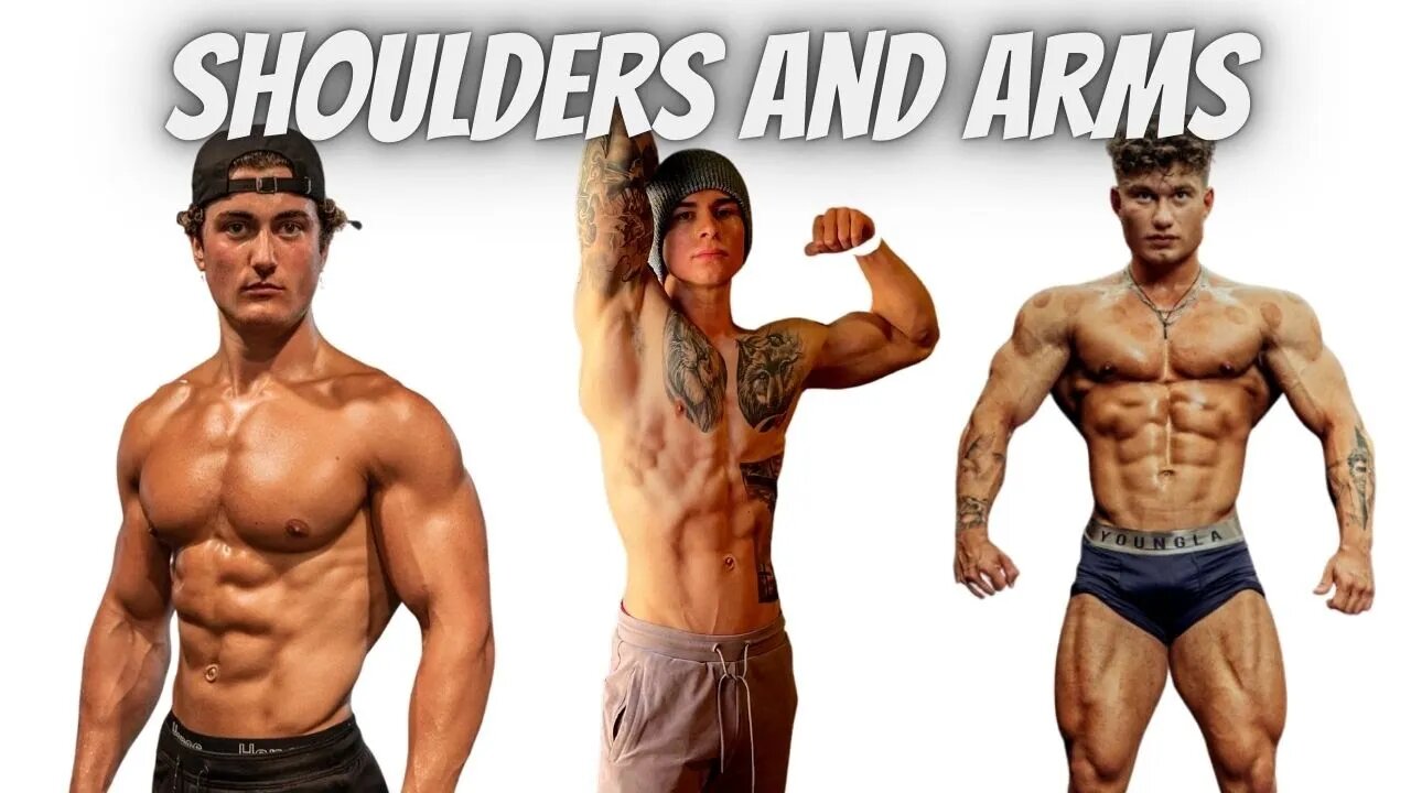 I TRIED JESSE JAMES WEST & ANTHONY MANTELLO'S SHOULDER AND ARM WORKOUT!