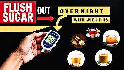 🌹✨: Drink These Tonight to Flush Out Blood Sugar Overnight for Good! 😳 | Practical Tips