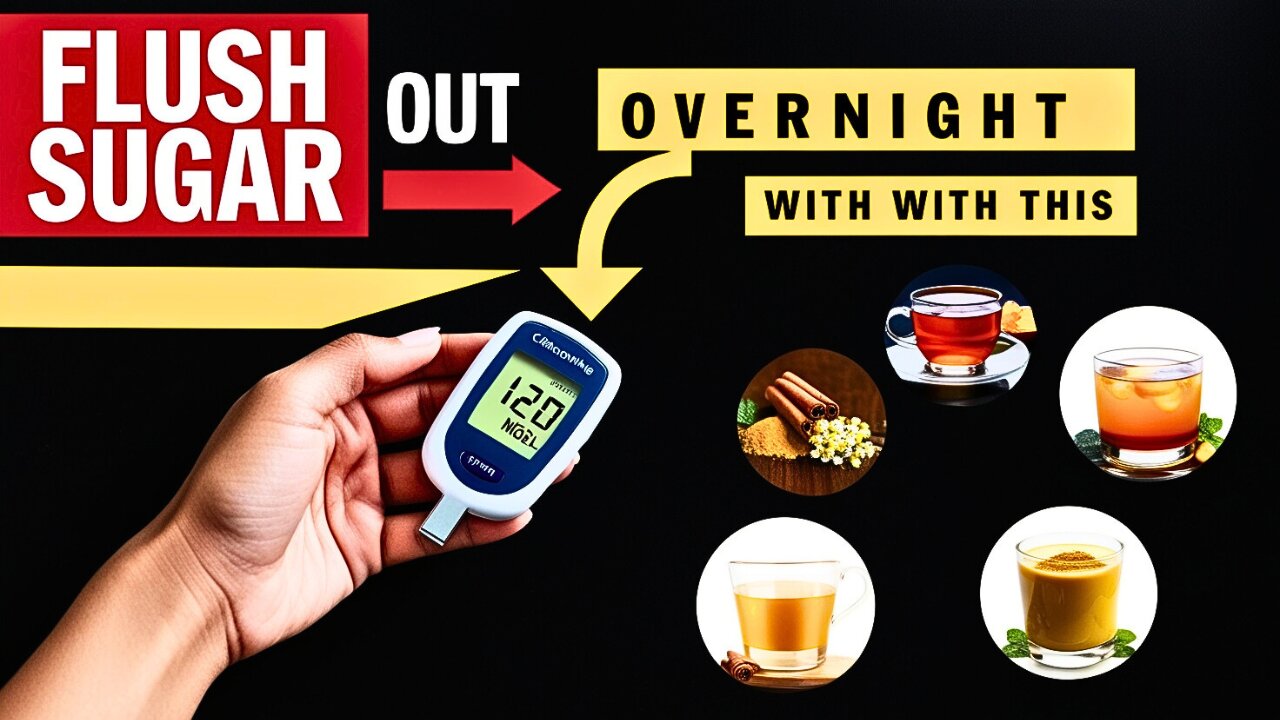 🌹✨: Drink These Tonight to Flush Out Blood Sugar Overnight for Good! 😳 | Practical Tips