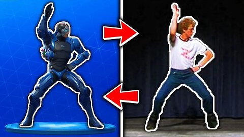 ALL FORTNITE DANCES IN REAL LIFE ( Season 1 - Season 4 ) Reaction