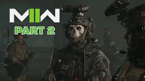 CALL OF DUTY MODERN WARFARE 2 WALKTHROUGH GAMEPLAY PART 2 "KILL OR CAPTURE" - 4K60