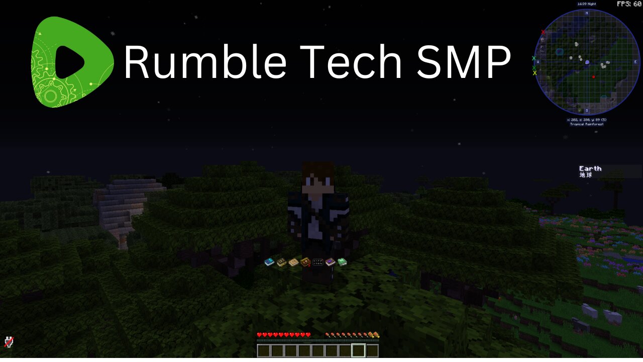 Rumble Tech SMP Modded Minecraft server grand opening