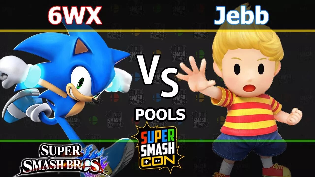 6WX (Sonic) vs. AF|Jebb (Lucas) - Wii U Singles Pools - SSC2017