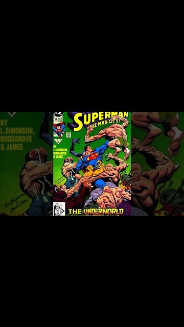 Superman "Death of Superman" Covers