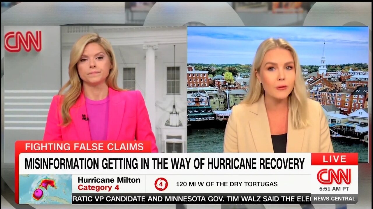 Trump Press Secretary Takes CNN Host To Task