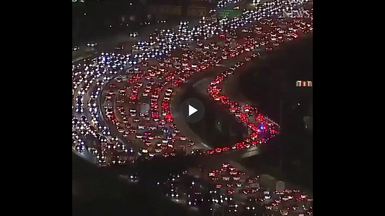 Los Angeles rush hour.