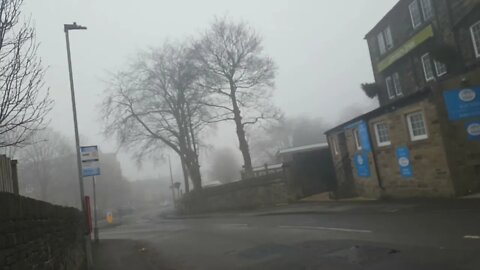 A short foggy trip to Honley