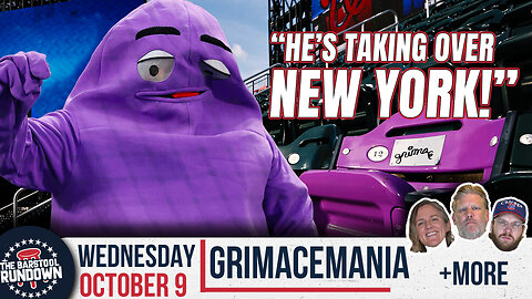 New York Has Officially Been Taken Over by Grimace | Barstool Rundown | October 9, 2024
