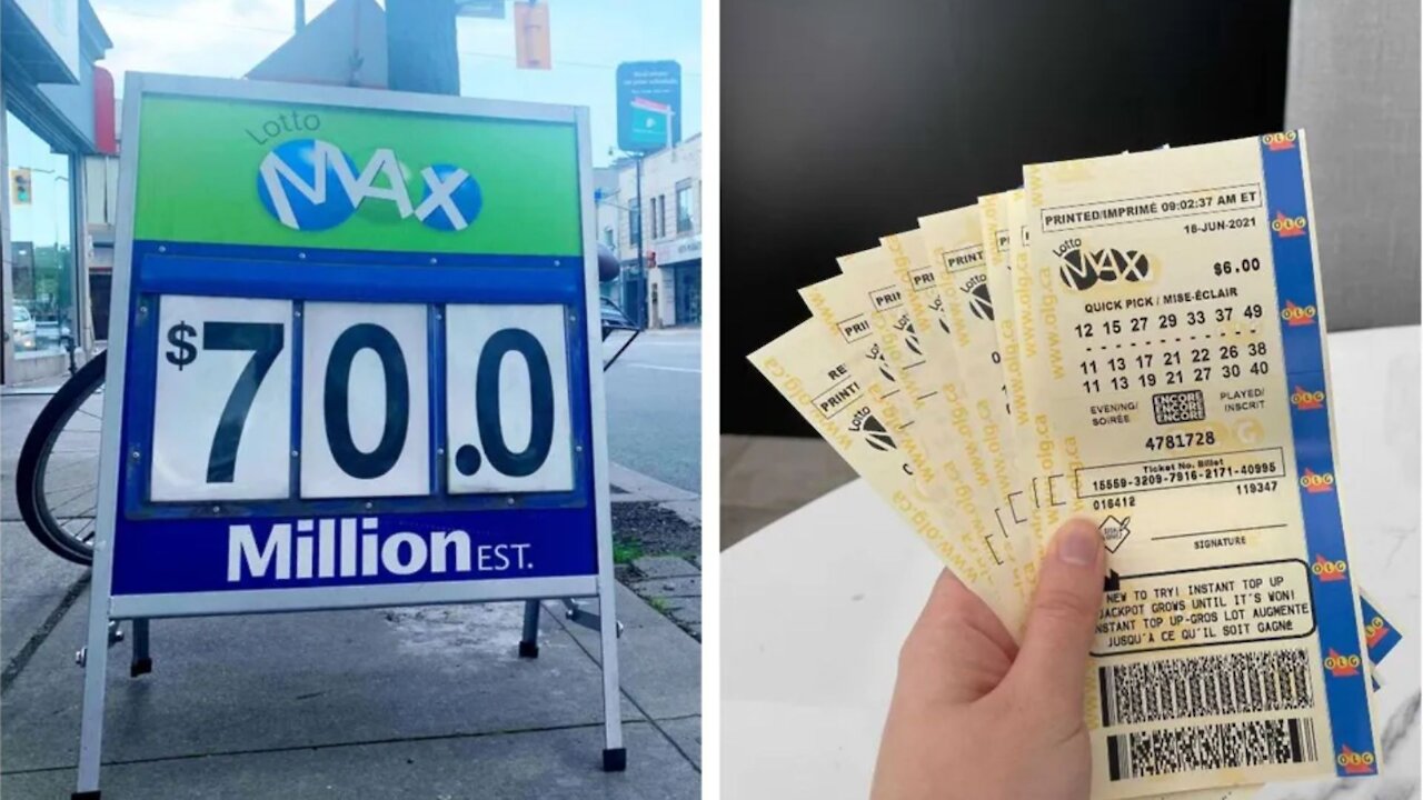 The $70 Million Lotto Max Jackpot Saga Is Finally Over & There Are Two Winning Tickets