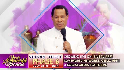 Your Loveworld Specials with Pastor Chris | 💥 💥 💥 Starts TODAY at 2pm Eastern 💥 💥 💥