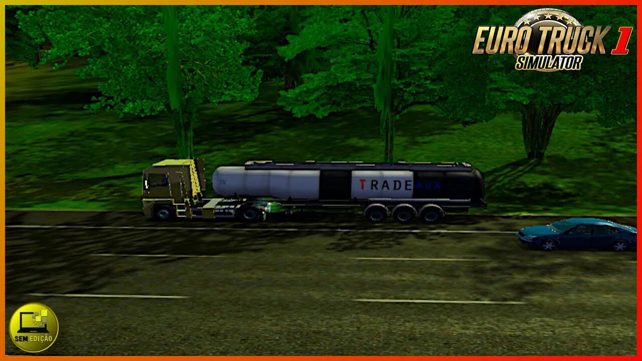 EURO TRUCK SIMULATOR 1 PT BR BORA JOGAR #10 LYON BERLIM DIESEL #semedissaum #pc #games