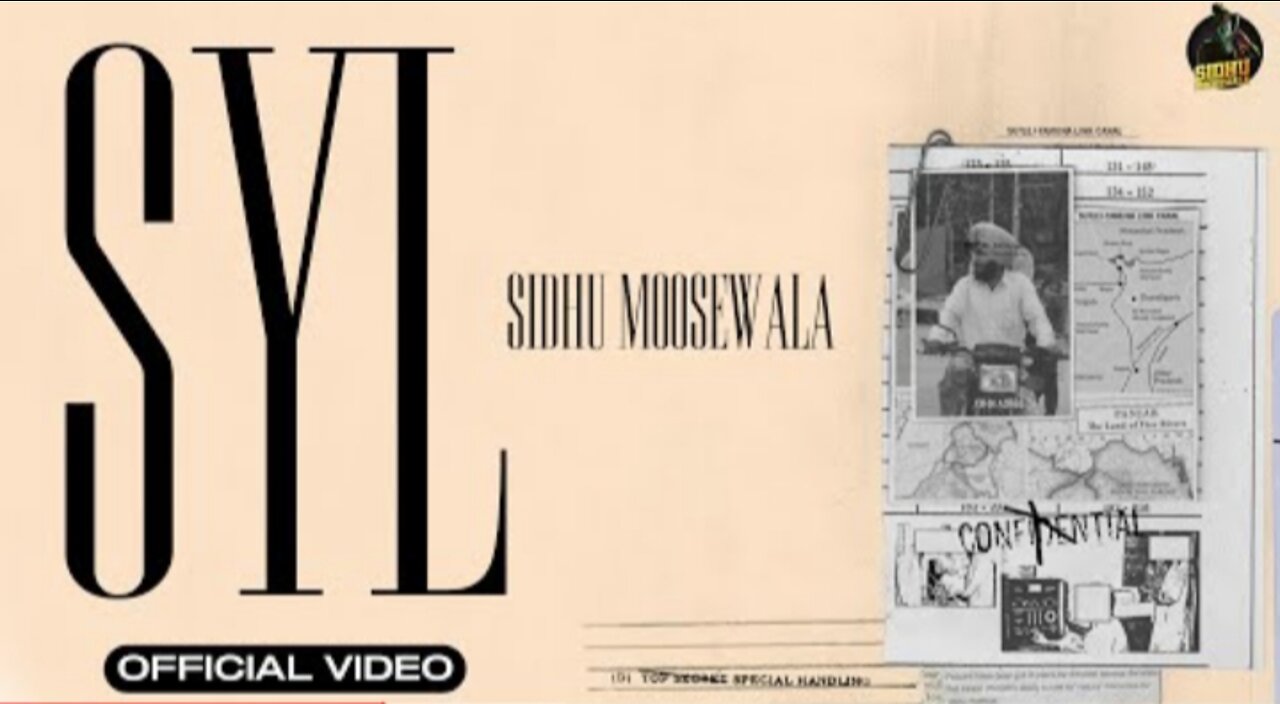 SYL (Official Video) SIDHU MOOSE WALA