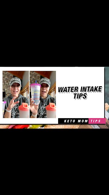 Water Intake Tips | Keto Mom