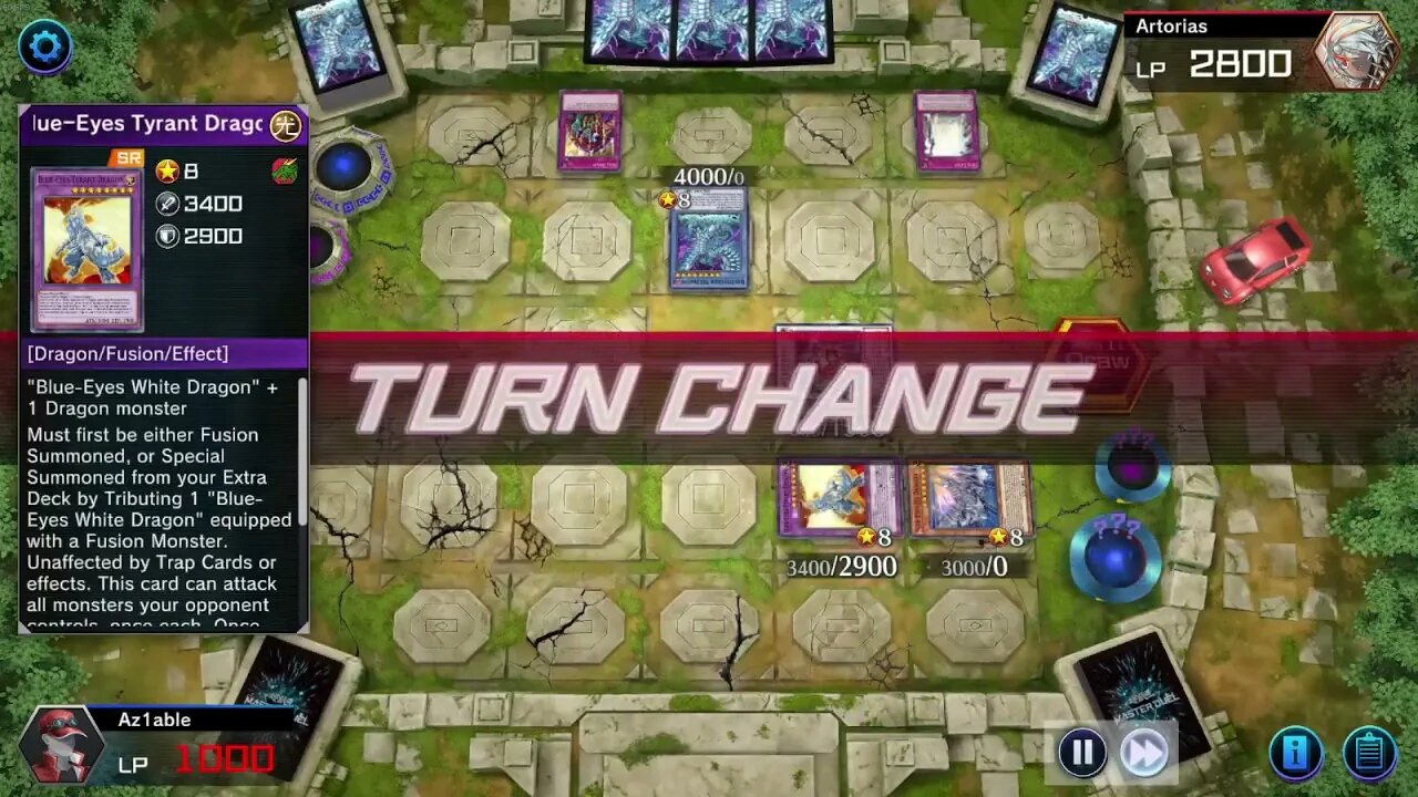 Yu-Gi-Oh! Masterduel: Neck to neck Blue-eyes mirror match