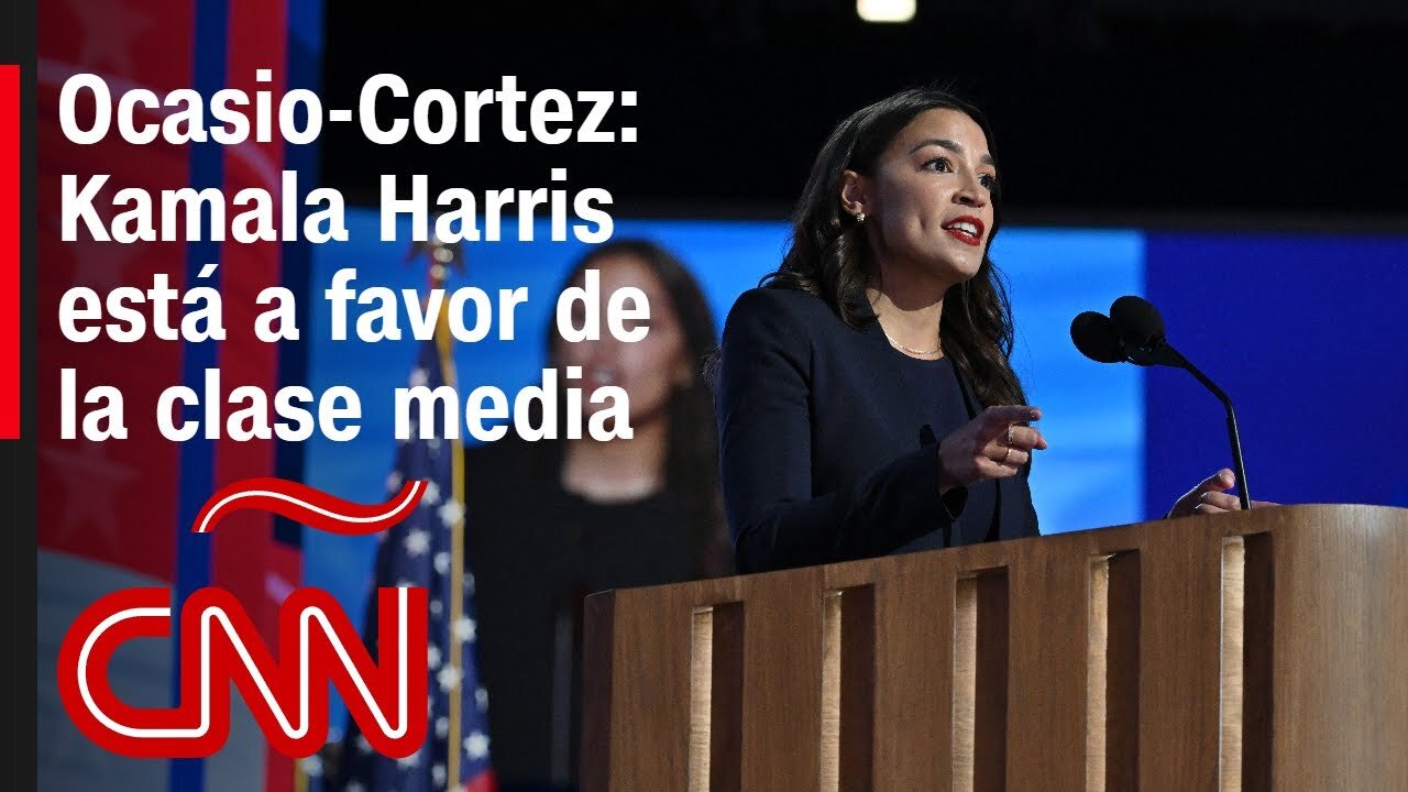 Alexandria Ocasio-Cortez: Kamala Harris está a favor de la clase media