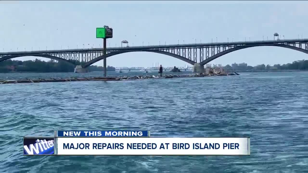 $75K in repairs needed at Bird Island Pier after ice caused damage