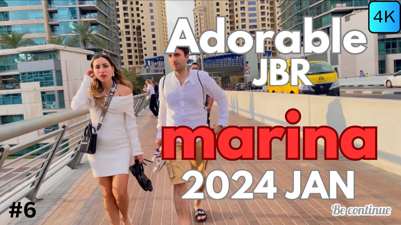 Marina walk JBR 2024❤️🇦🇪😎⛅️