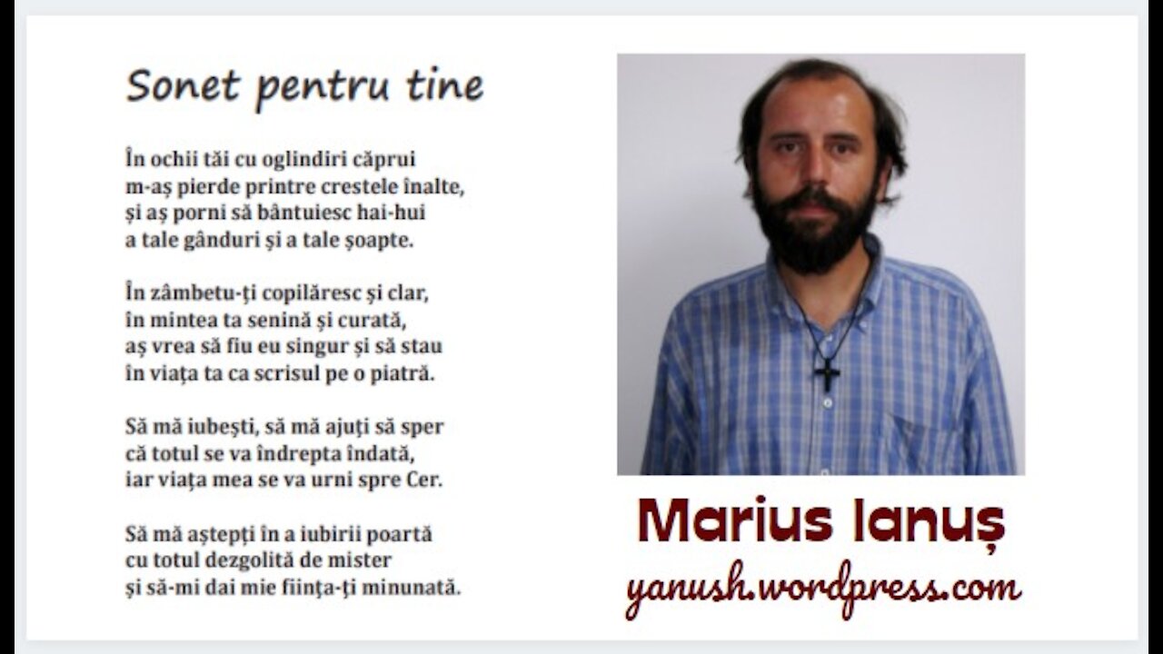 Marius Ianuș - Sonet pentru tine