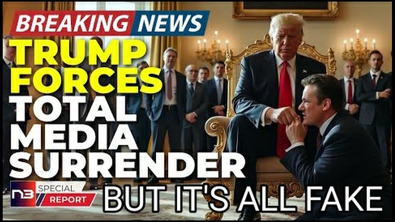 BREAKING: Trump Made The Entire Mainstream Media Surrender Today And The Videos Are Insane