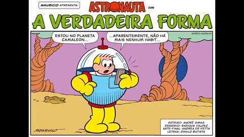 Astronauta em-A verdadeira forma | Gibis do Rapha 2