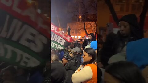 Me covering #JusticeforNajee #najeeseabrook rally Paterson city hall #Paterson, #newjersey #press