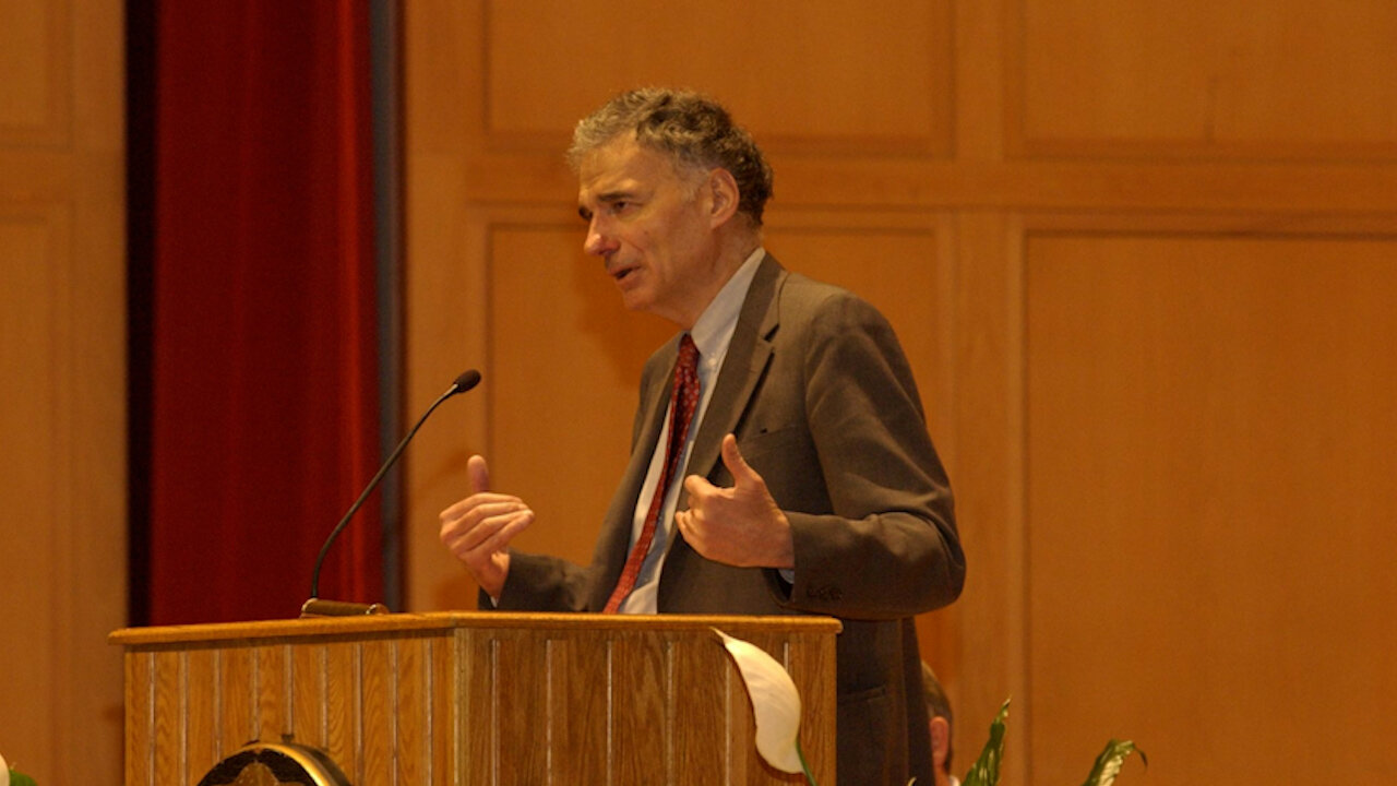 March 13, 2002 - Ralph Nader Says A Vibrant Nation Requires Less Corporate, Governmental Control