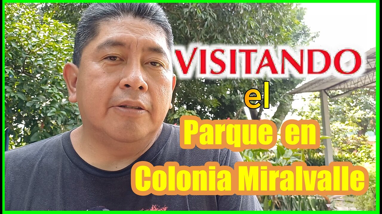 Visita al Parque de la Colonia MIRALVALLE en #sansalvador ¿Vale la pena?