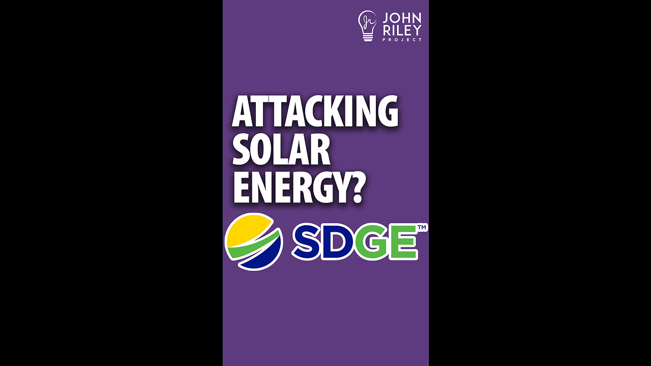 San Diego Gas & Electric to set rates based on your income. It's a response to solar energy.