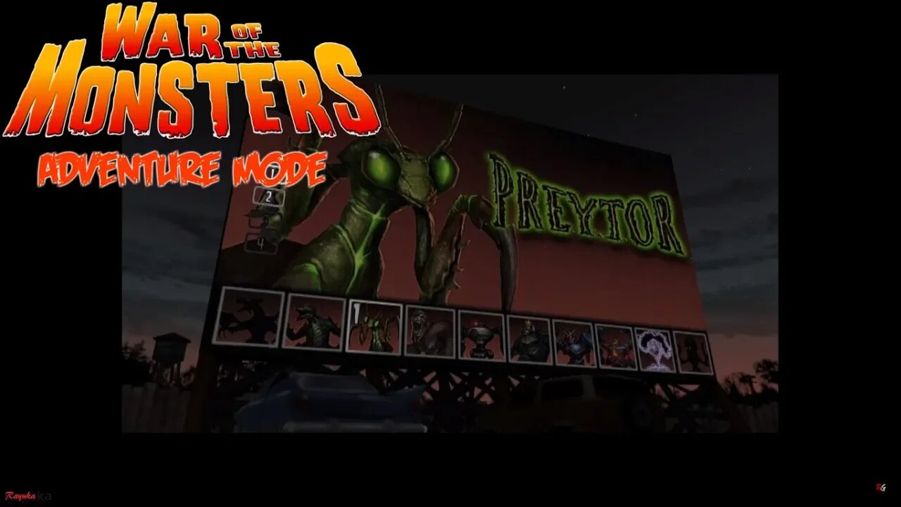 War of The Monsters: Adventure Mode - Preytor