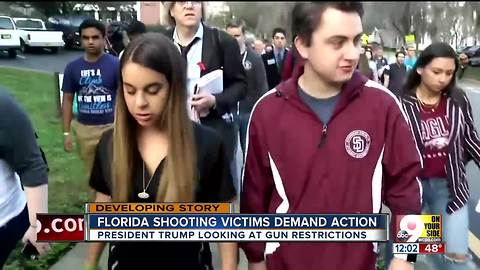 Florida shooting victims demand action