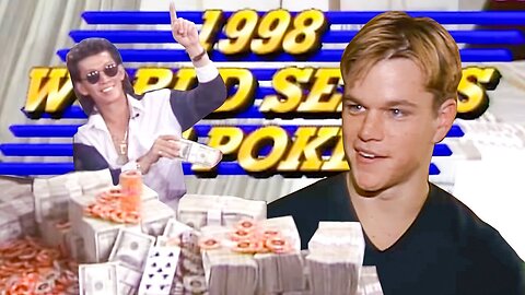 World Series of Poker 1998 - Scotty Nguyen's Epic Victory & Rounders Star Matt Damon's Poker Debut