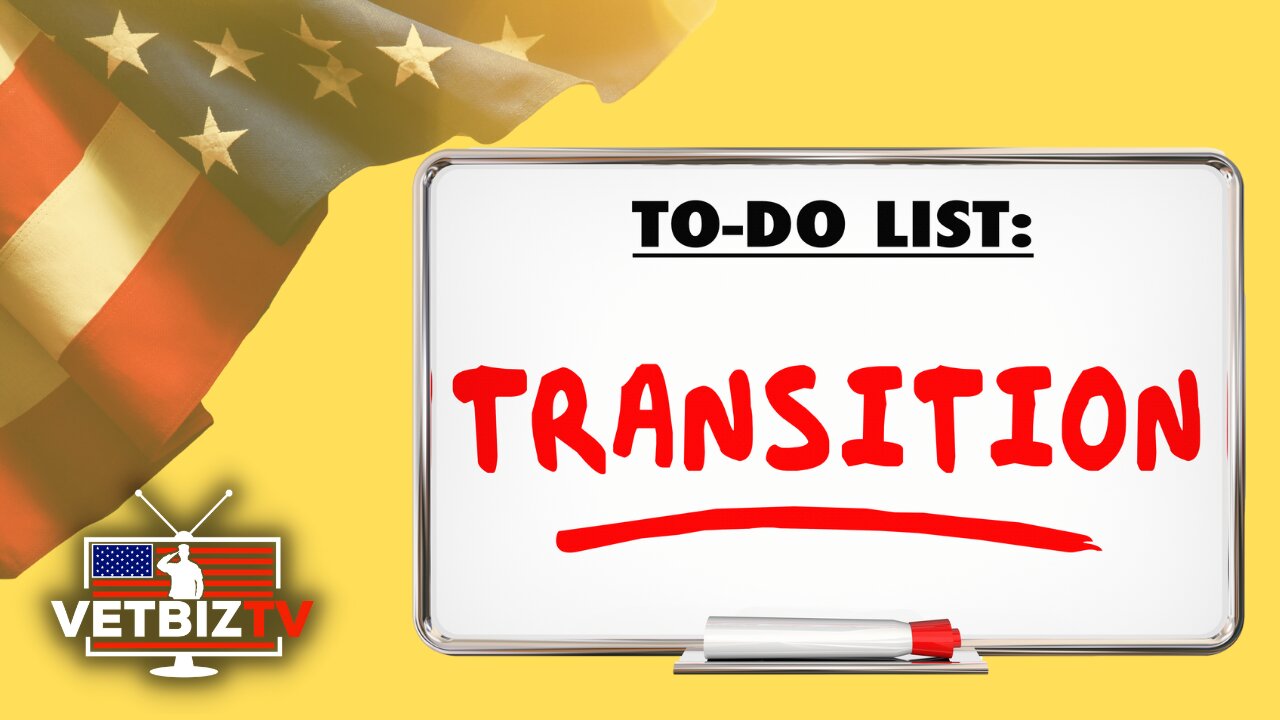 When should you start the transition process out of the military