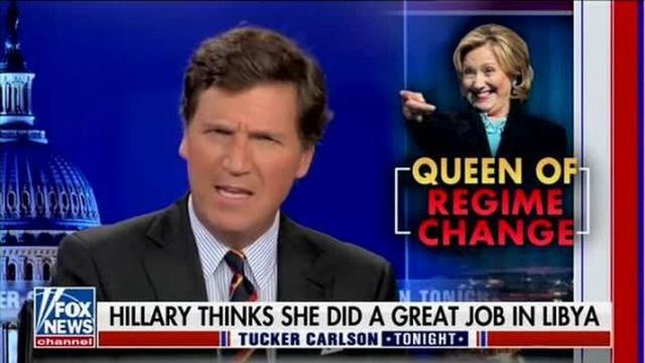 'HE IS A USEFUL IDIOT' 🤬 HILLARY CLINTON SCORNS TUCKER CARLSON OVER PUTIN INTERVIEW 🐗 [PANIC]