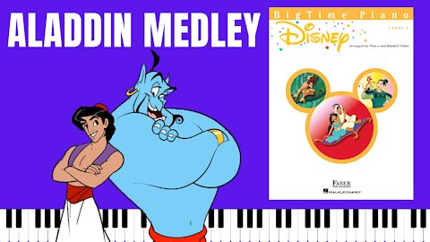 Aladdin Medley (BigTime Piano Disney)