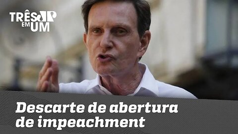 Câmara do Rio descarta abertura de impeachment contra Crivella