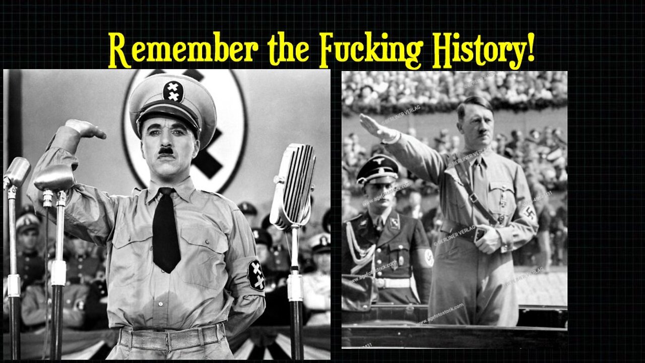 Charlie Chaplin: The Great Dictator Speech [March 7, 1941]