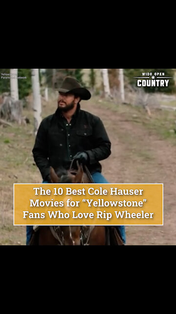 The 10 Best Cole Hauser Movies for 'Yellowstone' Fans Who Love Rip Wheeler