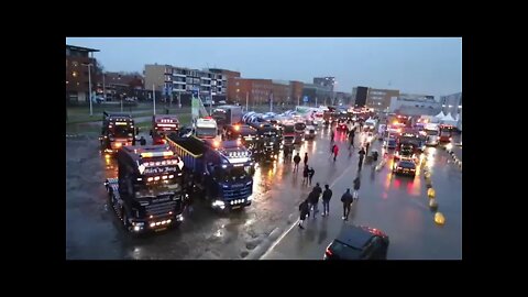 🇪🇺🚛 IT BEGINS: TRUCKER CONVOY MOBILIZING IN BELGIUM AND EUROPE