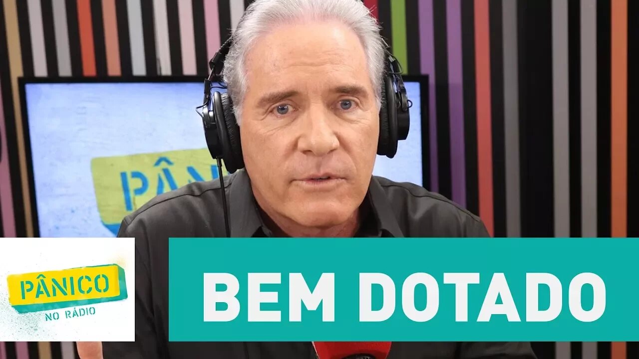 Bonito, bem-sucedido e "bem dotado"? Seria Roberto Justus um homem completo? | Pânico