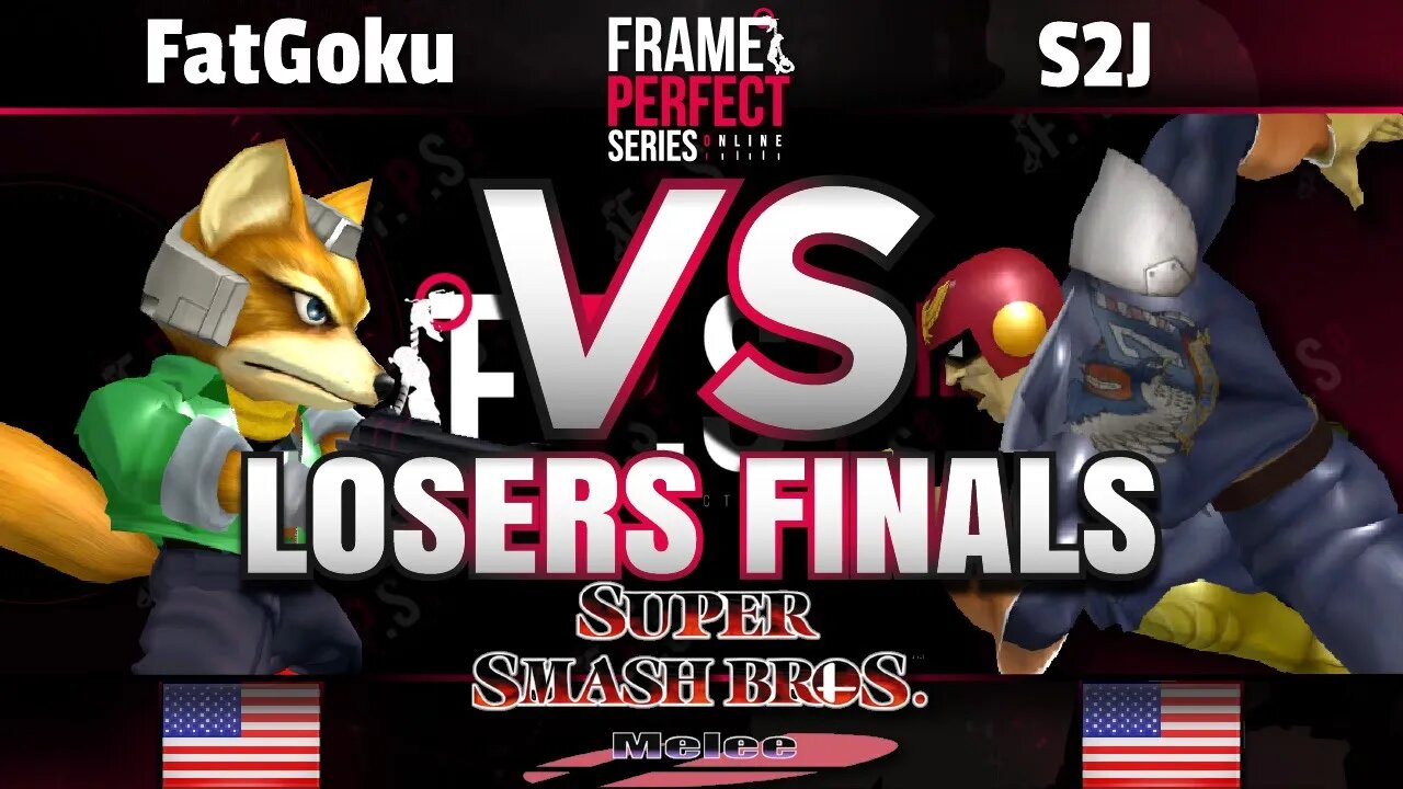 FPS3 Online Losers Finals - EGtv | FatGoku (Fox) vs. S2J (C. Falcon) - Smash Melee