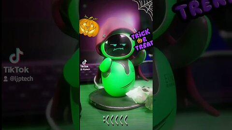 Eilik Robot's Trick Or Treat Journey To Robot Village #Eilik #HeyVector #Emo #Loona #Kebbi #LJPTech